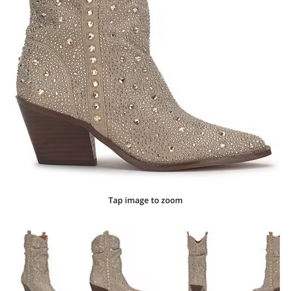 Jessica Simpson Western Boots - Picture 2 of 3